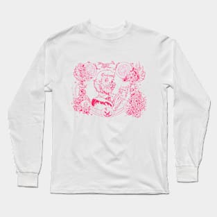 Zombie Girl Long Sleeve T-Shirt